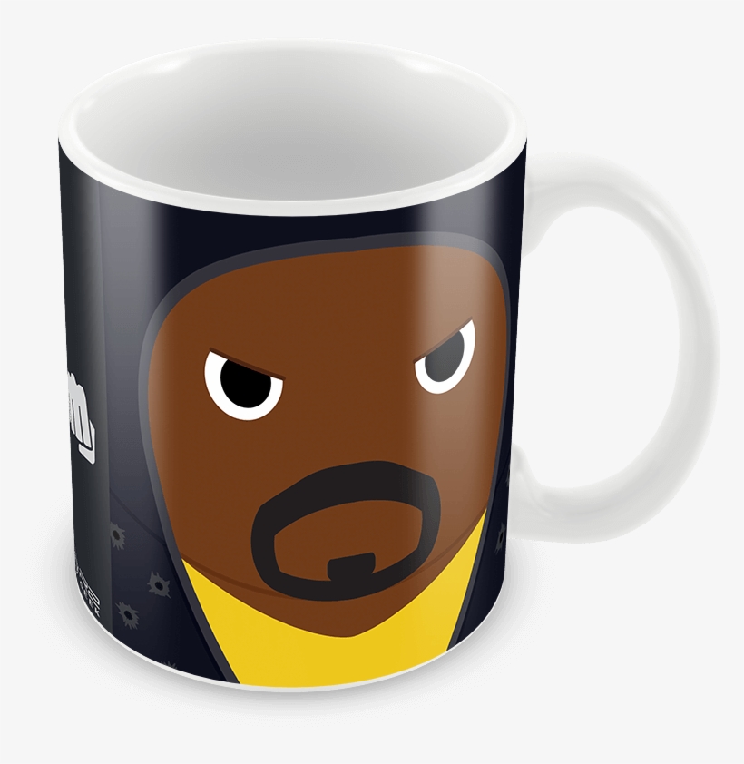 Caneca Luke Cage - Mug, transparent png download