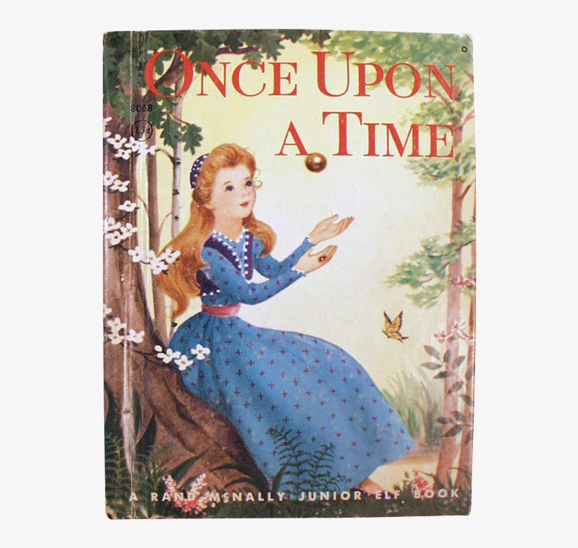 Vintage Story Book - Once Upon A Time, transparent png download