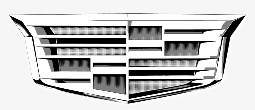Logos Forest Lake Chevrolet Cadillac - Cadillac Black And White Logo, transparent png download