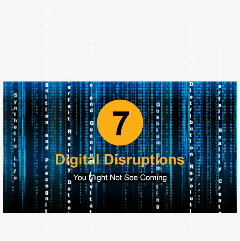 #gartnersym Join Me For 7 Disruptions You Might Not - Graphic Design, transparent png download