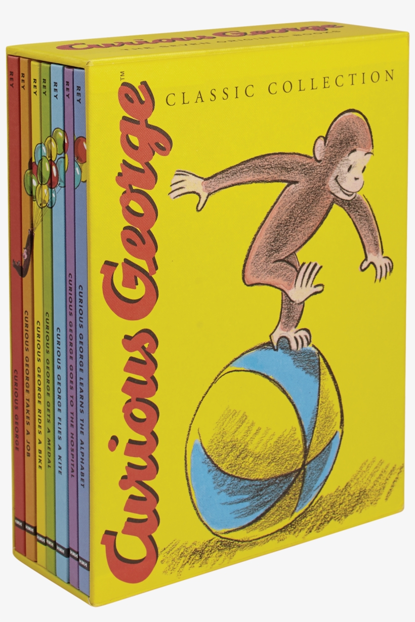 Curious George Book Set - Curious George, transparent png download