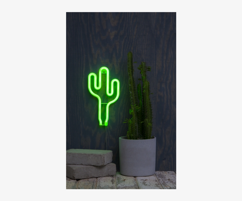 Hanging Decoration Neonlight - Flowerpot, transparent png download