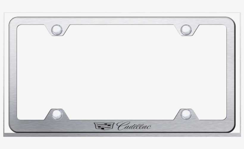 Au-tomotive Gold Cadillac Laser Etched Wide Body Frame - Shelf, transparent png download