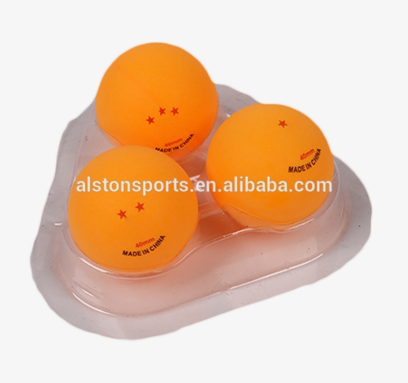 Orange/white Customized Logo Table Tennis Balls Ping - Short De Lycra Feminino, transparent png download