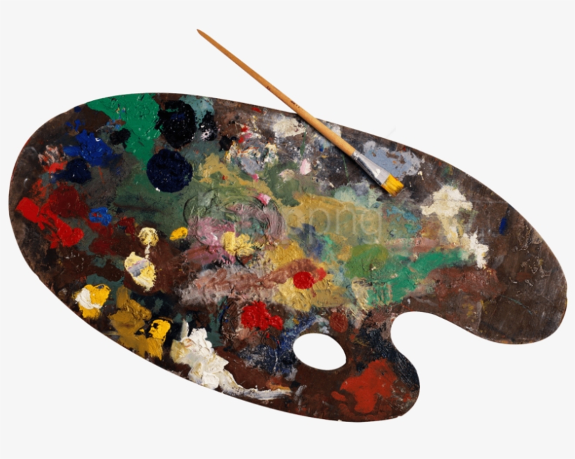 Free Png Download Paint Palette Png Images Background - Paint Palette Png, transparent png download