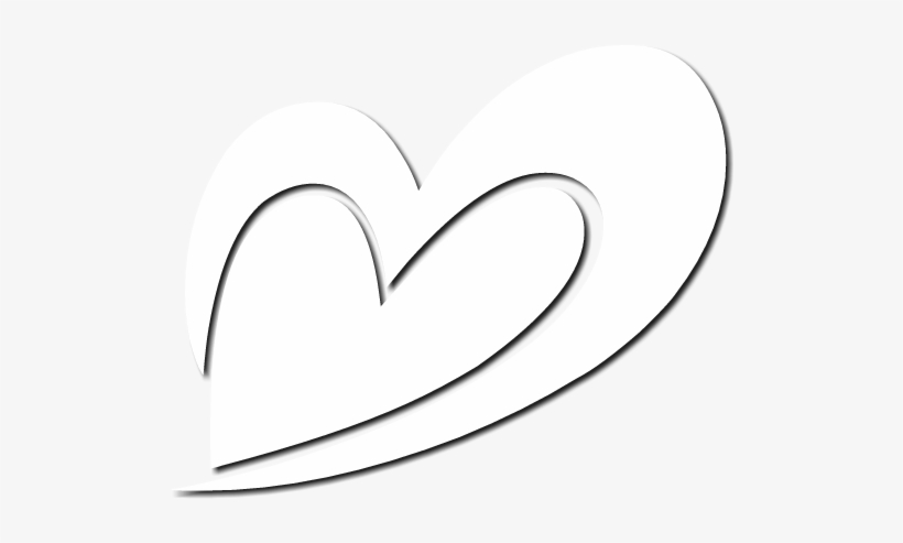 Glasses Png For Editing - Heart, transparent png download
