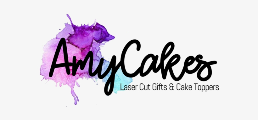 Amycakes Toppers - Calligraphy, transparent png download