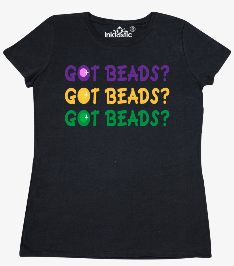 Mardi Gras Beads Women' T-shirt - Active Shirt, transparent png download