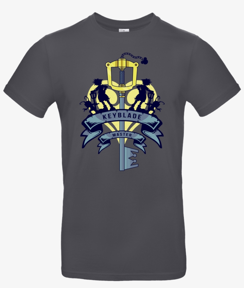 Alundrart Keyblade T-shirt B&c Exact - Keyblade Master T Shirt, transparent png download