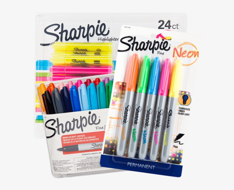 Sharpie Free School Supplies, Craft Supplies, Freebies - Sharpie, transparent png download