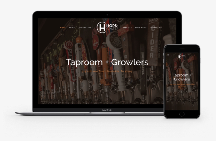 Hops Crafts Squarespace Development - Smartphone, transparent png download