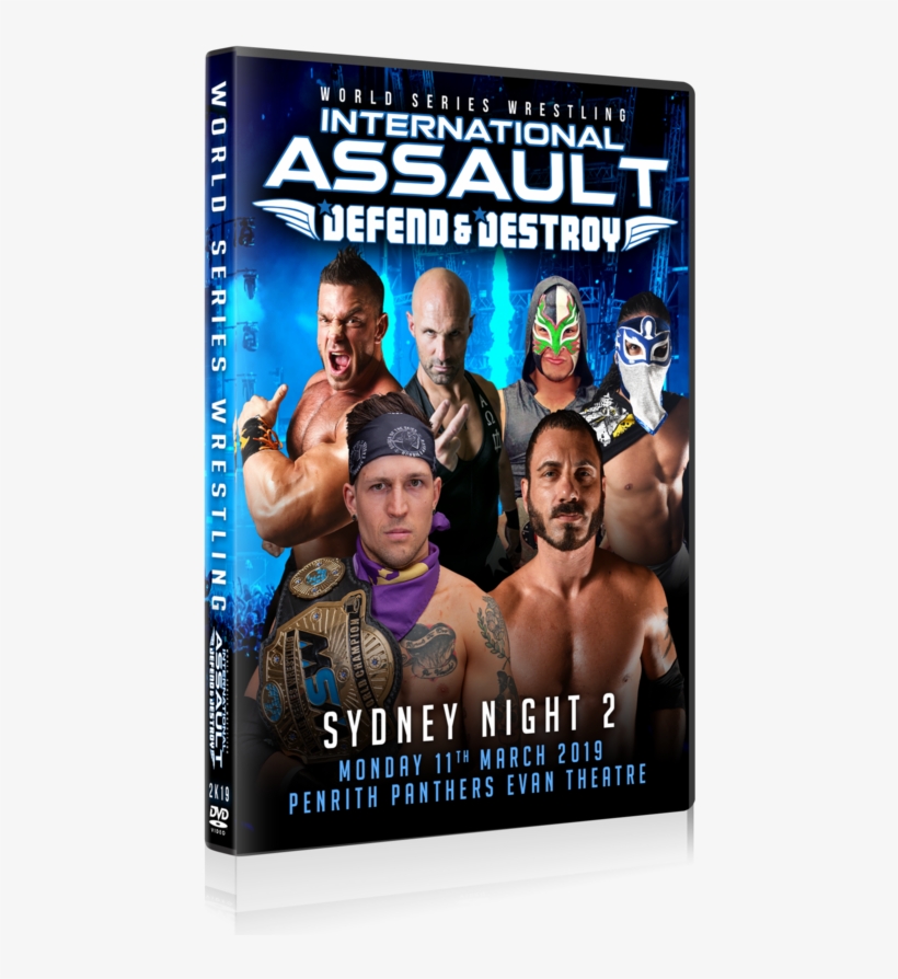 Pre Order Ia Defend & Destroy Dvd Penrith, Sydney - World Series Wrestling, transparent png download
