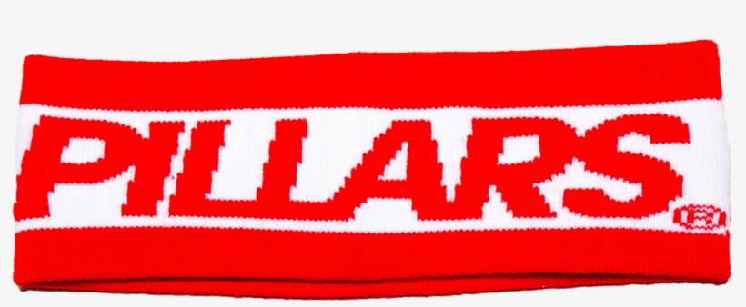 Pillars Logo Headband - Carmine, transparent png download