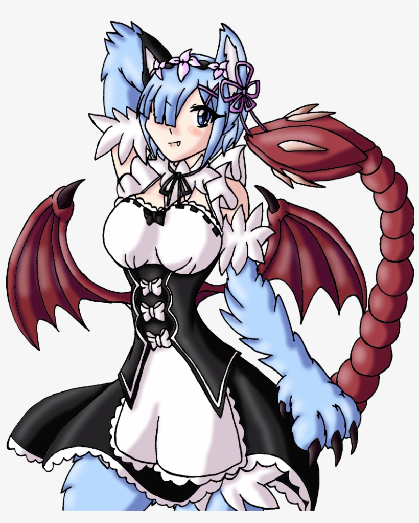 Manticore Rem - Monster Girl Manticore, transparent png download