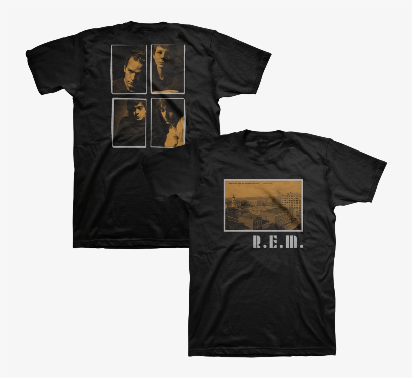 Athens Postcard Throwback Tee - Foo Fighters Tour 2017 T Shirt, transparent png download