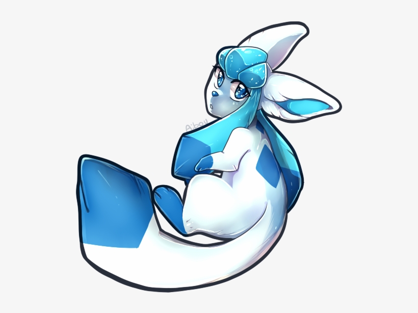 Glaceon S~ - Cartoon, transparent png download