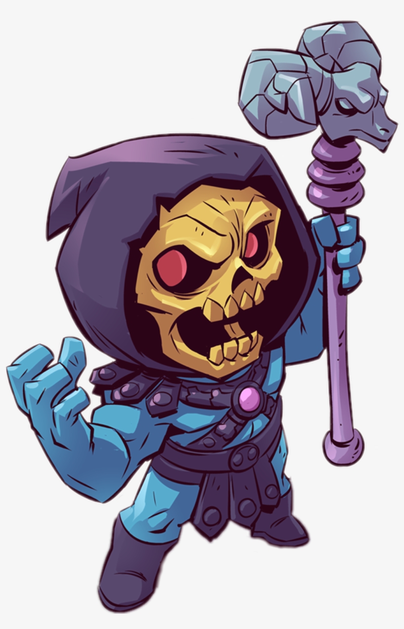 Skeletor Sticker - Derek Laufman, transparent png download