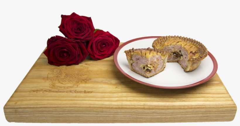 Pie On Board - Garden Roses, transparent png download