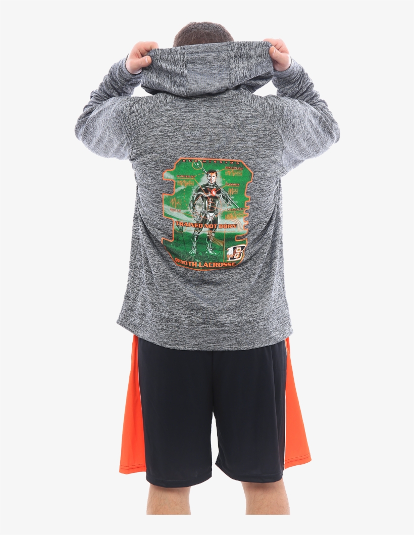 Lax Terminator Hoodie - Frog, transparent png download