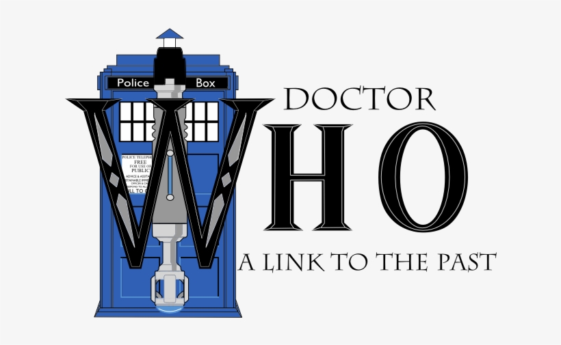 Doctor Who/zelda Logo Crossover - Graphic Design, transparent png download