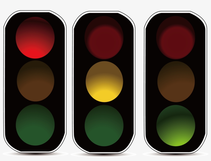 Traffic Lights Png Image - Trafik Işığı Simgesi, transparent png download