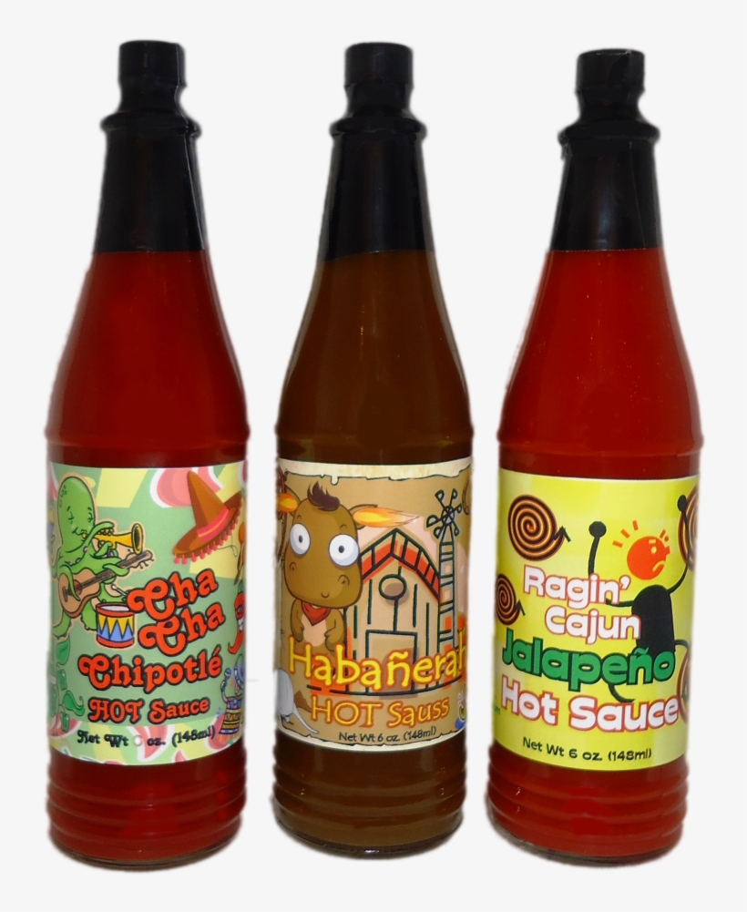 Assorted Gourmet Hot Sauces 3 Pack - Beer Bottle, transparent png download