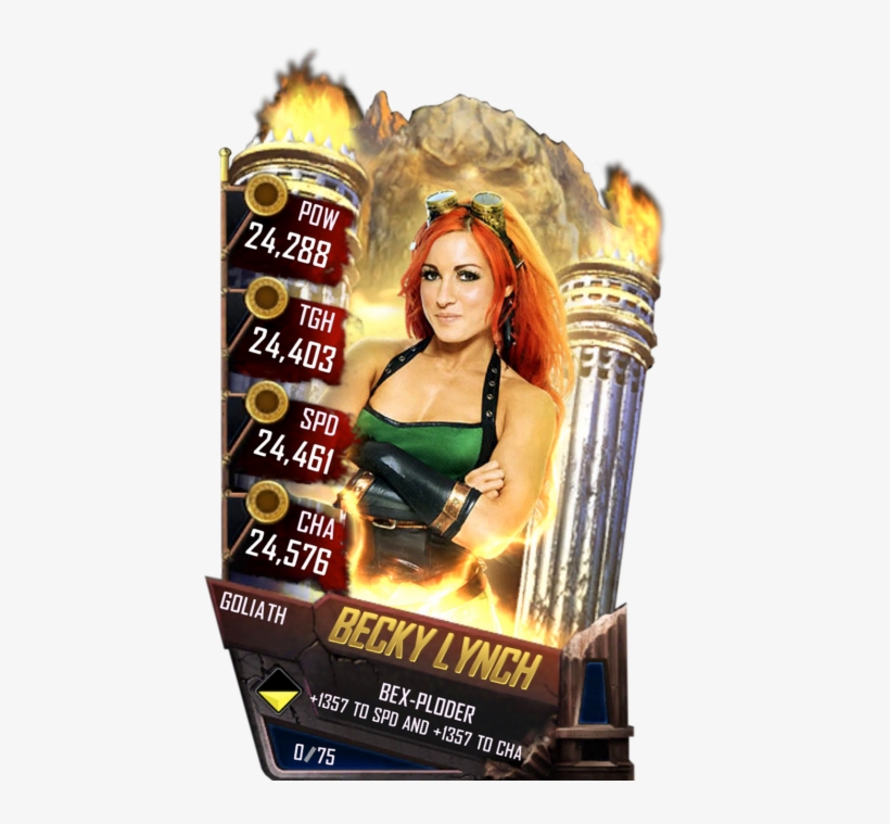 Beckylynch S4 20 Goliath - Liv Morgan Wwe Supercard, transparent png download