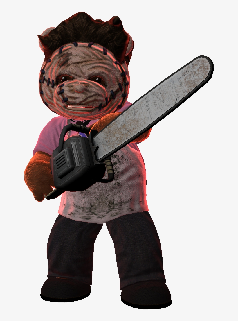Leatherfacepose01 - Naughty Bear Leatherface, transparent png download