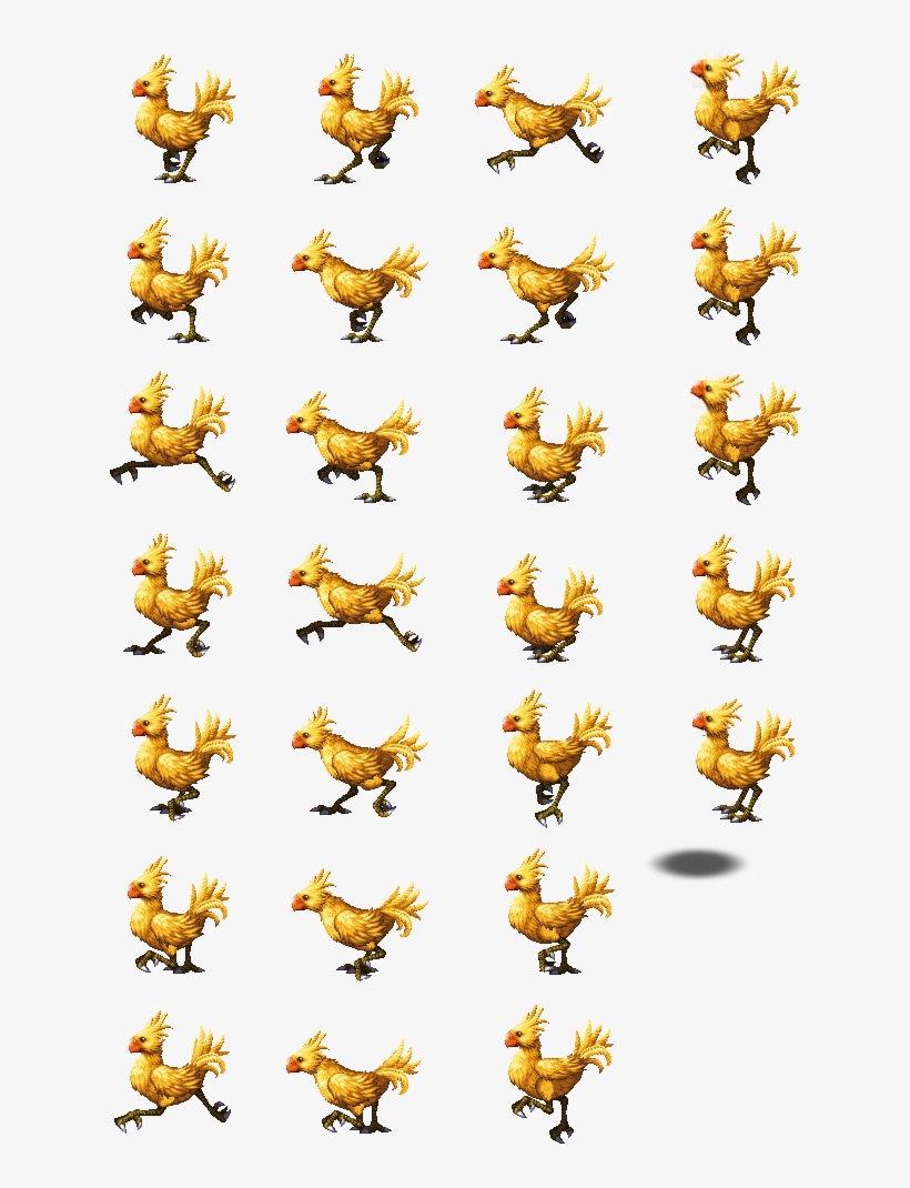 Battle Bg Chocobo - Chicken, transparent png download