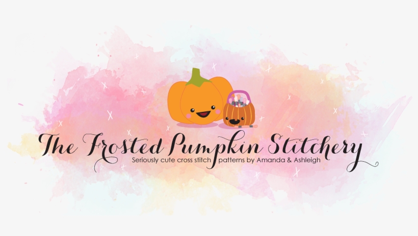 The Frosted Pumpkin Stitchery Logo - Espresso, transparent png download