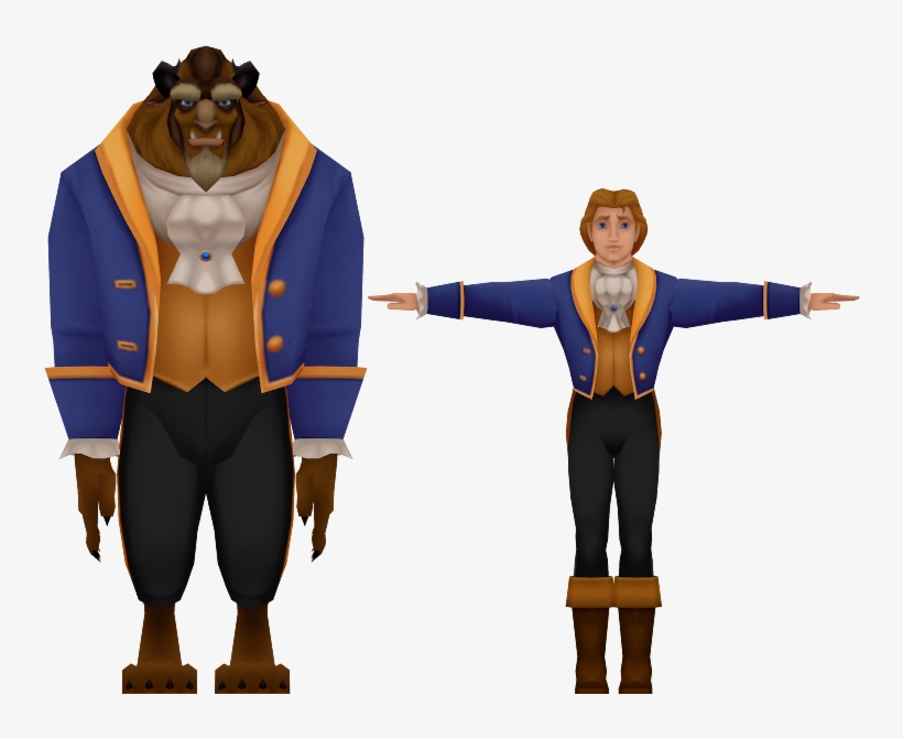 Download Zip Archive - Kingdom Hearts Beast Model, transparent png download