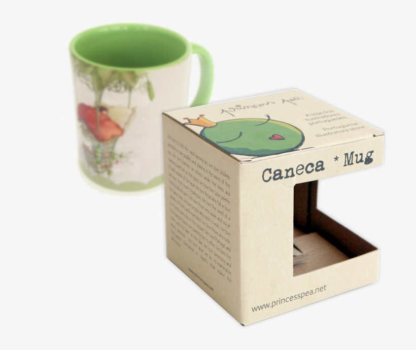 Caixa Caneca Princesspea1 - Tea, transparent png download