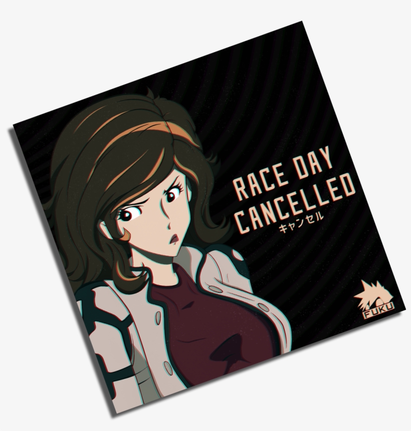 Image Of Race Day Cancelled - Cartoon, transparent png download