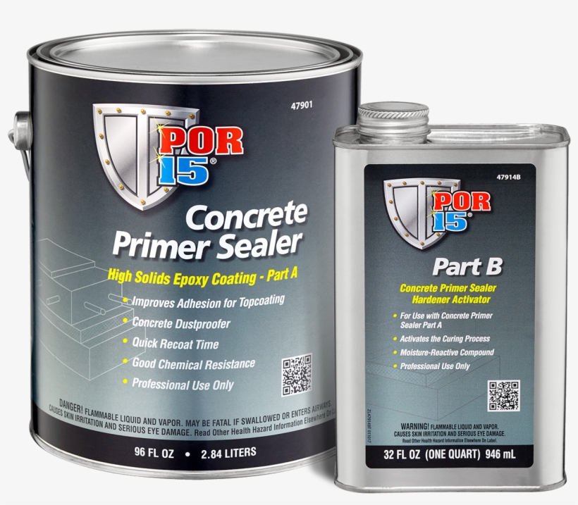 Por 15 Concrete Primer Sealer Gallon Family 2017 04, transparent png download