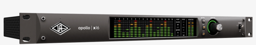 Apollo X16 Thunderbolt Mk3 Audio Interface - Universal Audio Apollo 8x, transparent png download