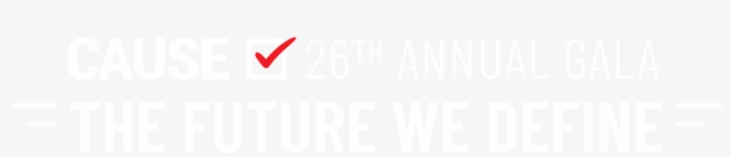 26 Annual Gala Visual White Clear - Heart, transparent png download