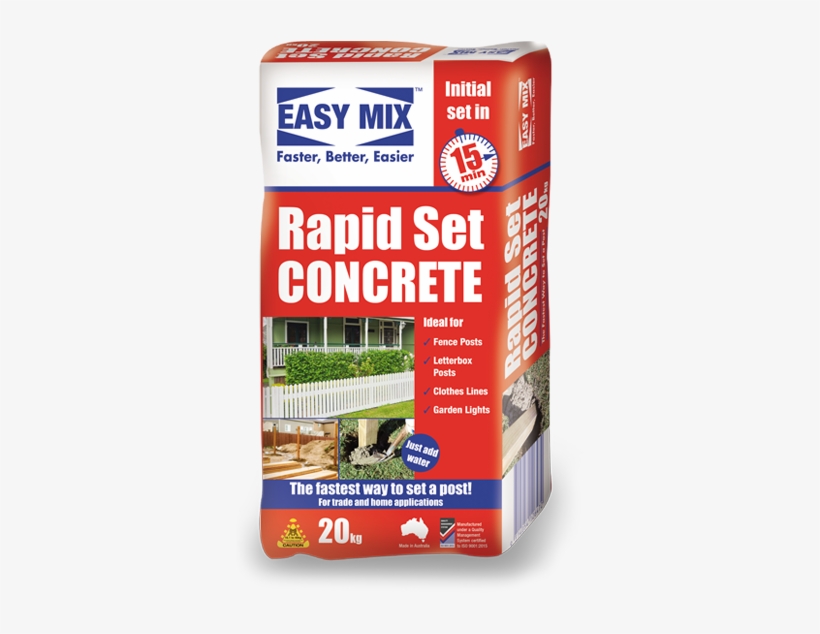 Easy Mix Rapid Set Concrete - Grass, transparent png download