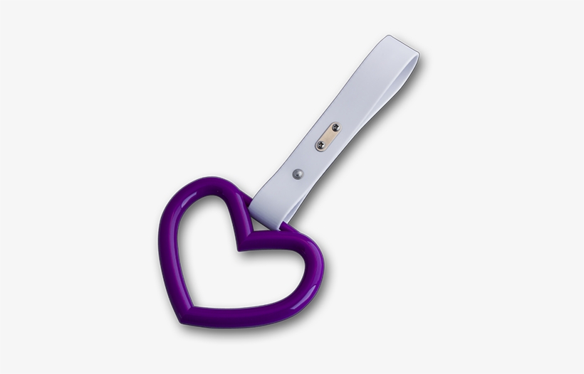 ***jdm Purple Heart Tsurikawa/train Handle*** - Mobile Phone, transparent png download