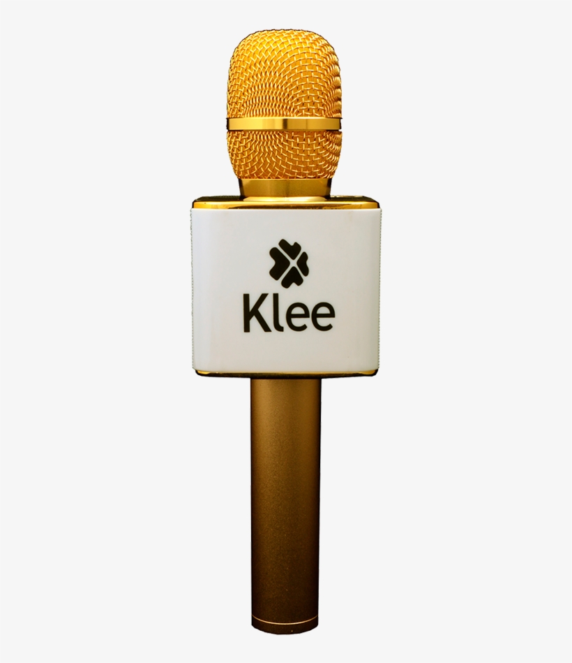 Micrófono Karaoke Bluetooth Dorado - Kids Plaza, transparent png download