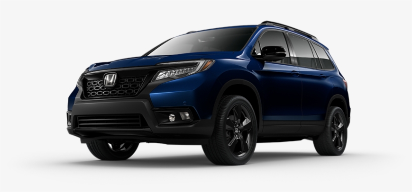 Obsidian Blue Pearl - Honda Passport 2019 Black, transparent png download