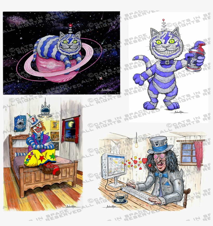 Load Image Into Gallery Viewer, Set Of Four A4 Hand-signed, transparent png download