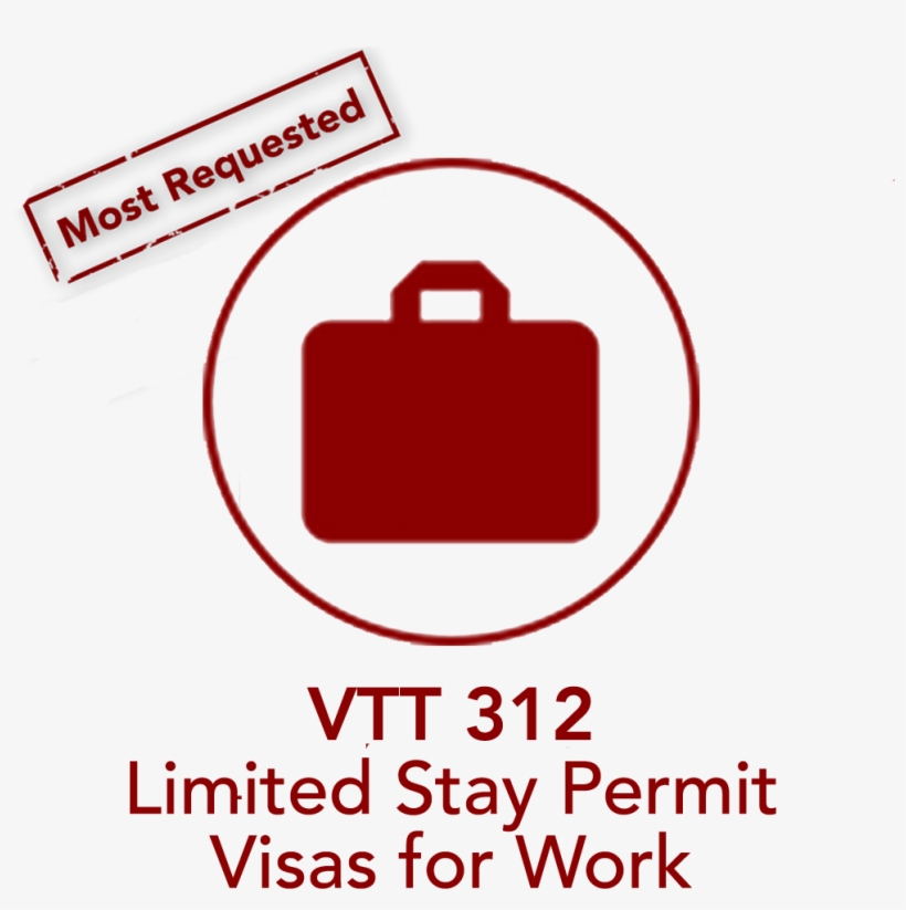 Work Visa - Briefcase, transparent png download