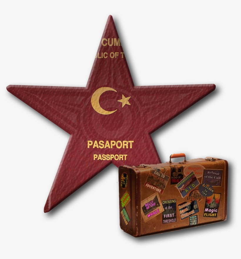 Ozguroot's Turkish Passport Barnstar - Carton, transparent png download