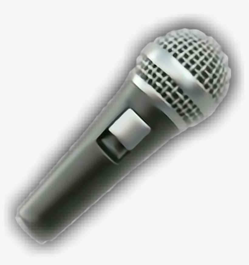 Microfono Sticker - Microfoon Emoji, transparent png download