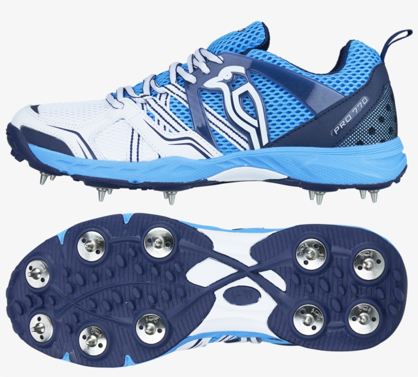 Kookaburra Pro 770 Cricket Spike Shoe - Kookaburra Cricket Shoes Spikes, transparent png download