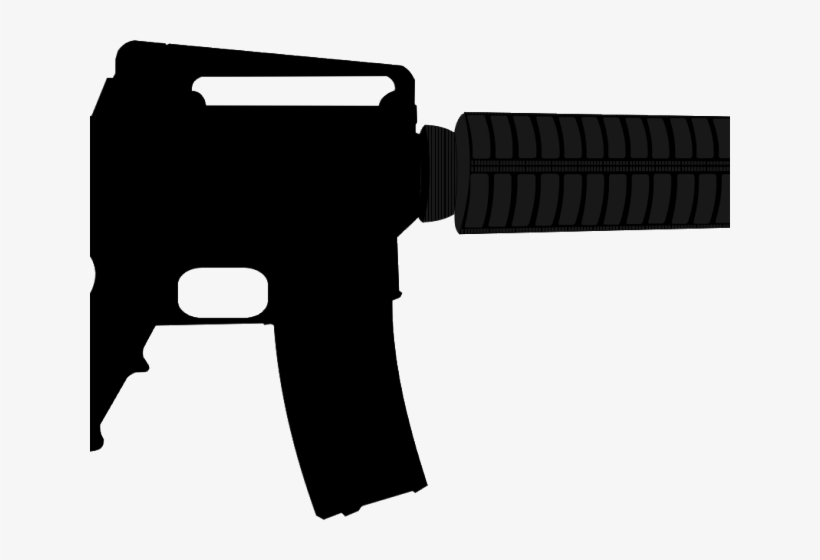 Gun Clipart Long Gun - Airsoft Guns M4a1 Carbine, transparent png download