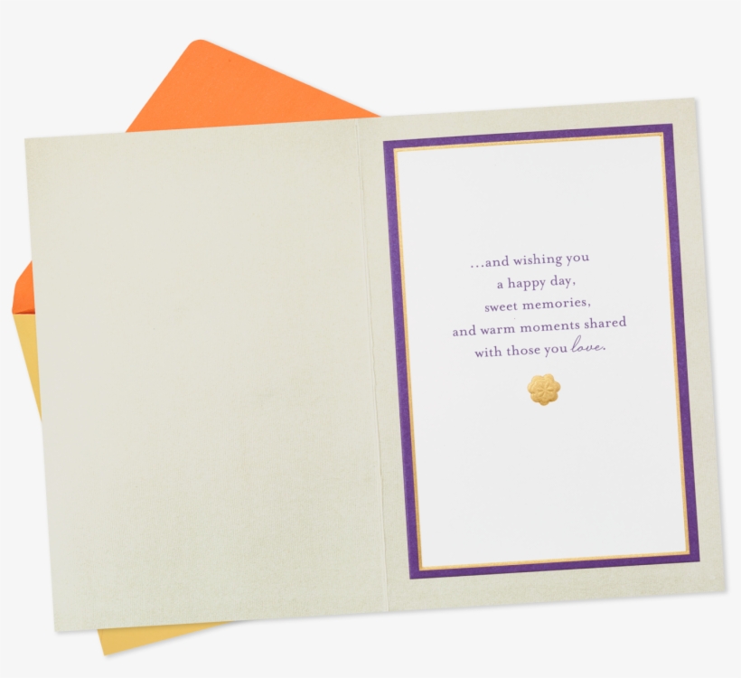 Memories And Warm Moments Easter Card - Document, transparent png download