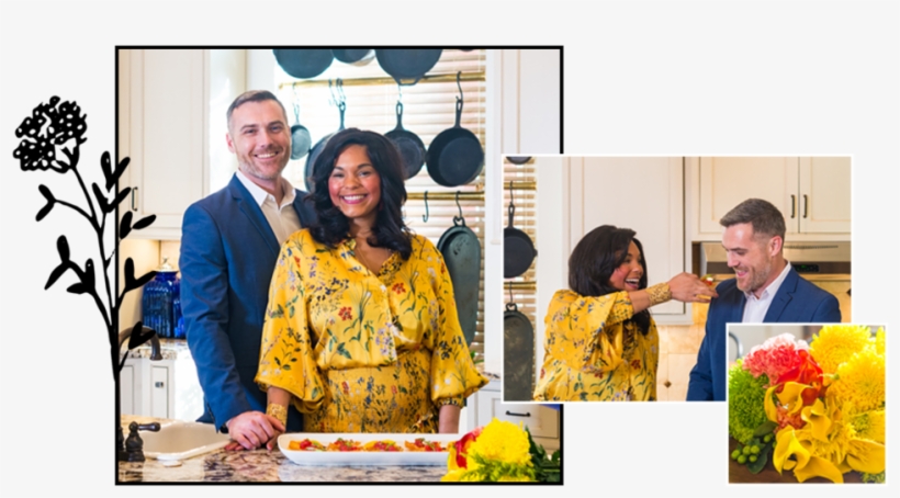Adrienne And Kris - Bouquet, transparent png download