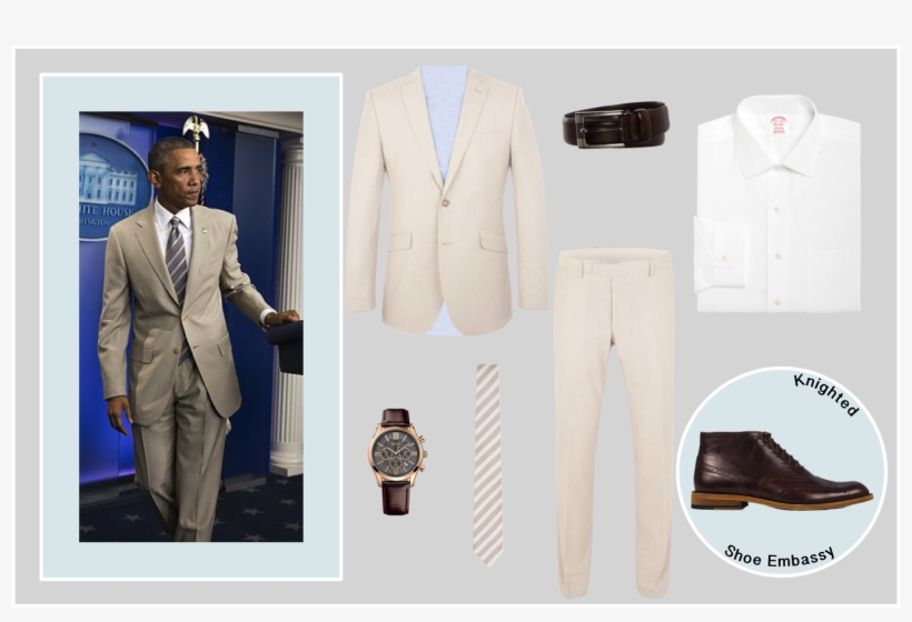 Obamaoutfit - Formal Wear, transparent png download