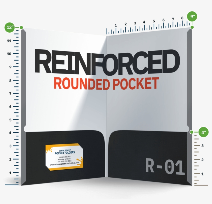 Reinforced Pocket Presentation Folder - Sketch Pad, transparent png download